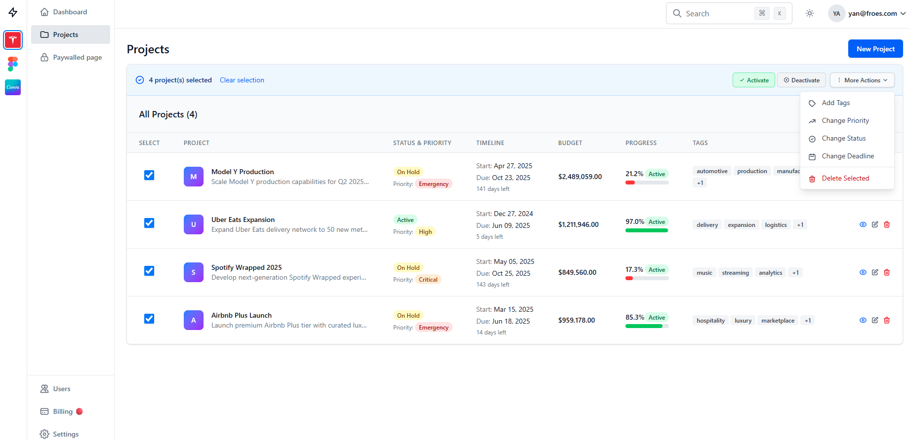 Subscription Management